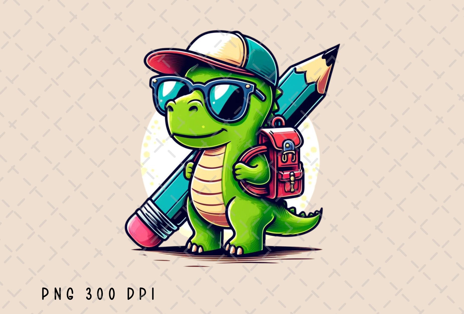Dino Dinosaur Back to School Teach Kids